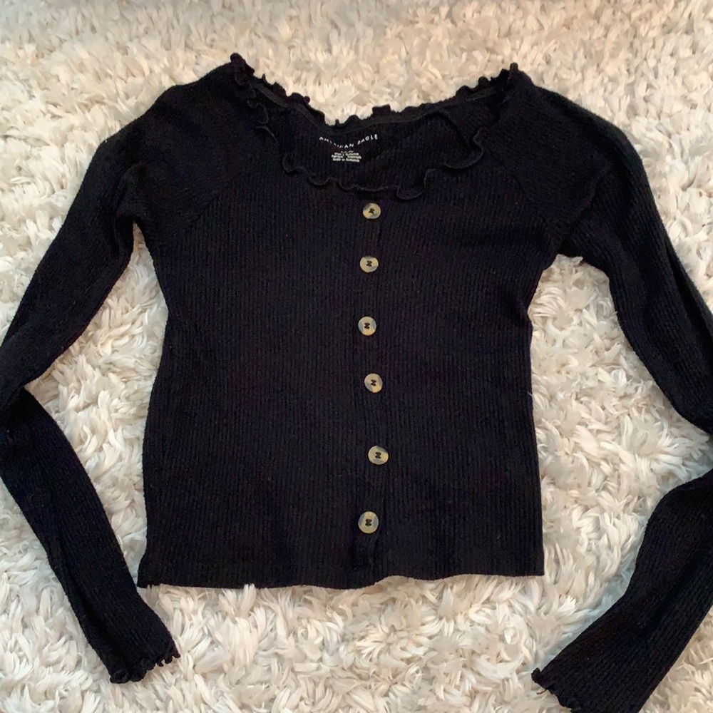 Long Sleeve American Eagle Top